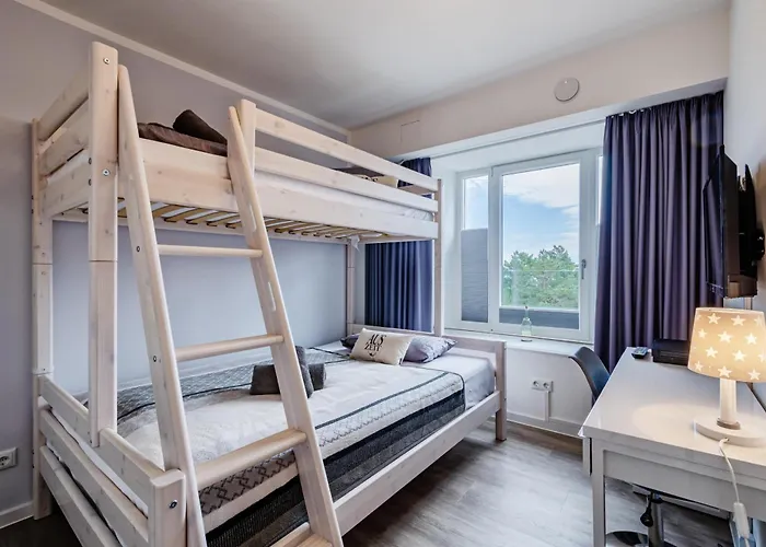 Prora - Familienfreundliches Mit Waschmaschine, E-ladestation Und Meerblick - Auszeit Apartment Binz